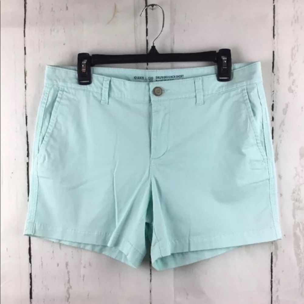 Gap Girlfriend 5” Short Turquoise Blue